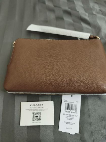 Coach 2 ซิป L มือ 1 ไม่มีตำหนิ ขาย 1600 บาท รูปที่ 2
