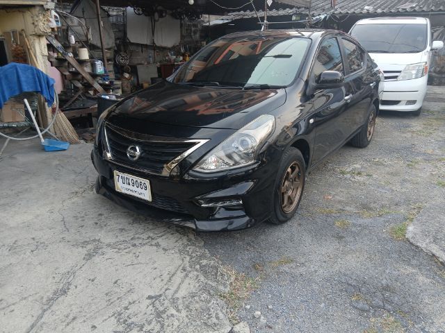 Nissan Almera 2012 1.2 VL Sedan เบนซิน ไม่ติดแก๊ส เกียร์อัตโนมัติ ดำ รูปที่ 3
