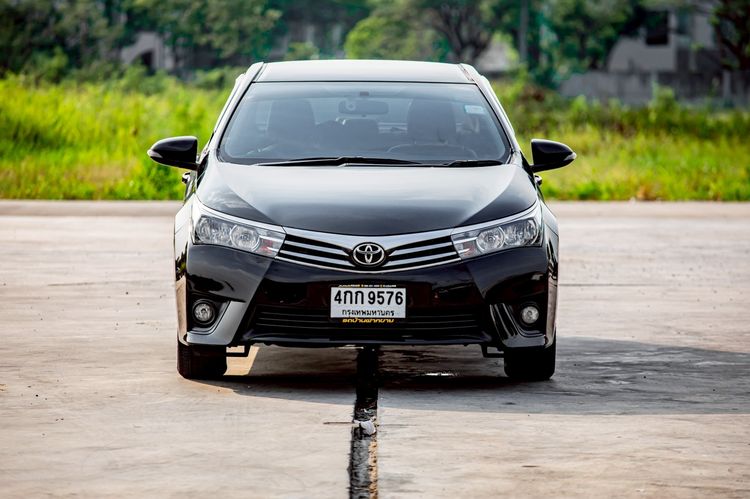 Toyota Altis 2015 1.6 G Sedan เบนซิน LPG เกียร์อัตโนมัติ ดำ รูปที่ 2