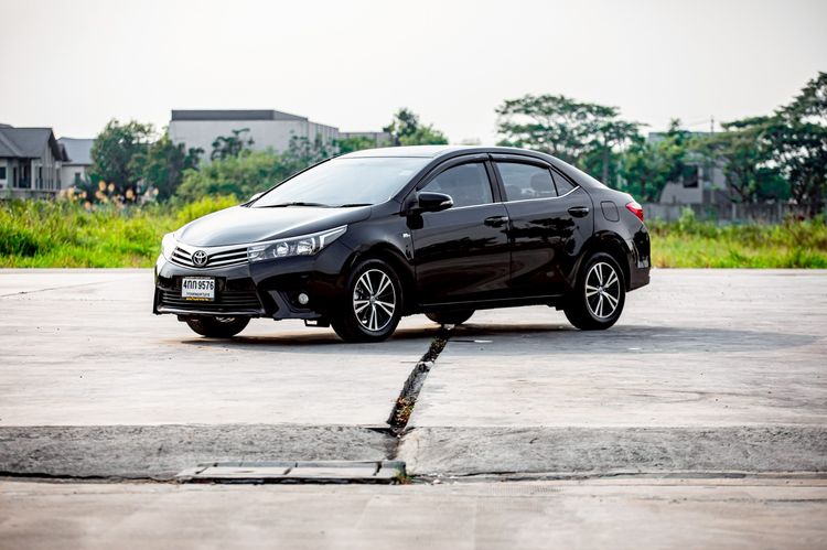 Toyota Altis 2015 1.6 G Sedan เบนซิน LPG เกียร์อัตโนมัติ ดำ รูปที่ 3