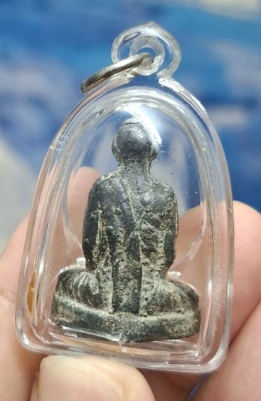 รูปหล่อหลวงพ่อเดิมเนื้อตะกั่วหัวลูกปืน