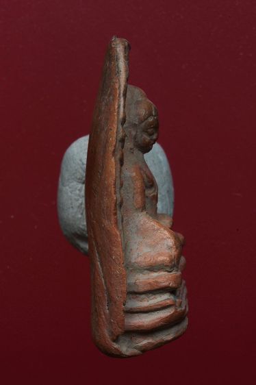 พระรอดลำพูนสวยๆค่ะเก่าค่ะ รูปที่ 3