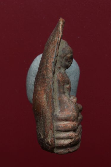 พระรอดลำพูนสวยๆค่ะเก่าค่ะ รูปที่ 3