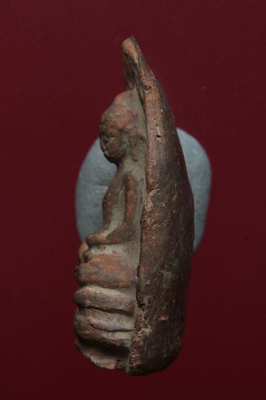 พระรอดลำพูนสวยๆค่ะเก่าค่ะ รูปที่ 4