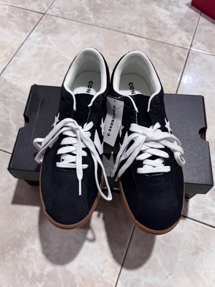 CONVERSE ALL STAR CLASSIC TRAINER SEASONAL COLOR SUEDE OX BLACK รูปที่ 3