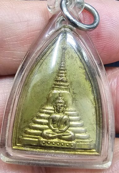 เหรียญพระพุทธ วัดหน้าพระธาตุ อ.ปักธงชัย จ.นครราชสีมา ปี2510 หลวงพ่อก้อนวัดห้วยสะแกราช รูปที่ 3