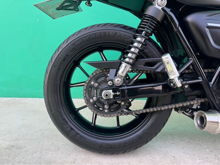 Triumph Street twin900 สีเทา ปี18จด19 วิ่ง รูปที่ 9