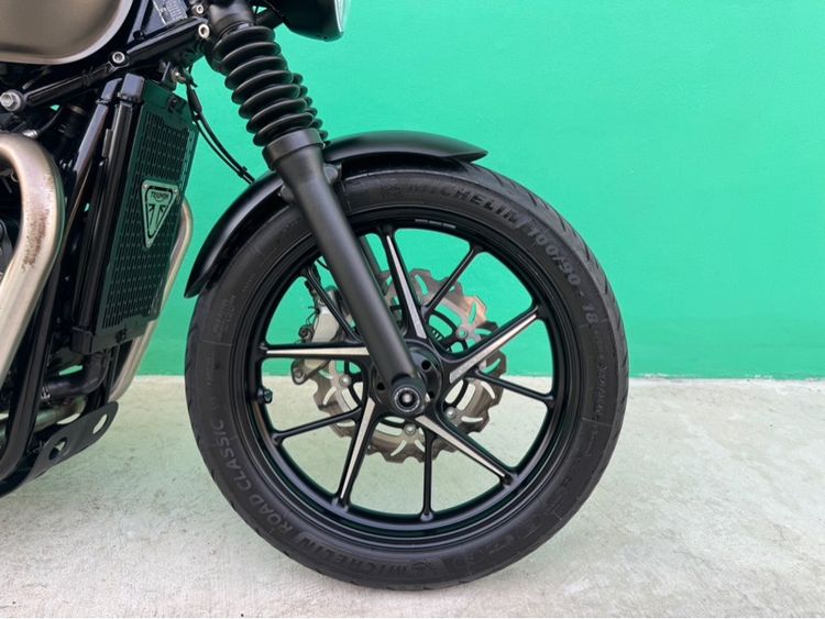 Triumph Street twin900 สีเทา ปี18จด19 วิ่ง รูปที่ 6
