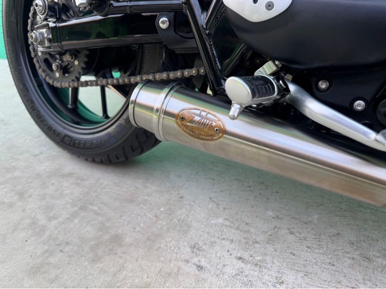 Triumph Street twin900 สีเทา ปี18จด19 วิ่ง รูปที่ 8