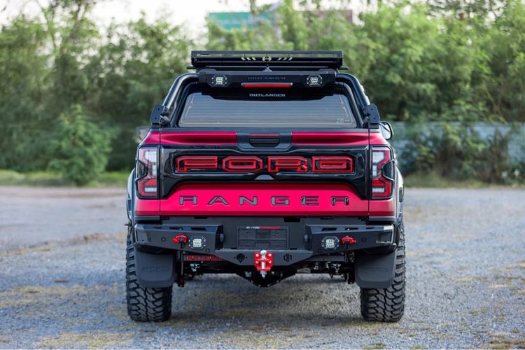 Ford Ranger 2025 2.0 Hi-Rider XLS Pickup ดีเซล ไม่ติดแก๊ส เกียร์อัตโนมัติ แดง รูปที่ 3