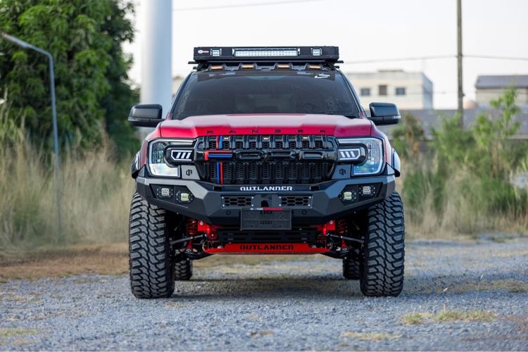รถ Ford Ranger 2.0 Hi-Rider XLS สี แดง