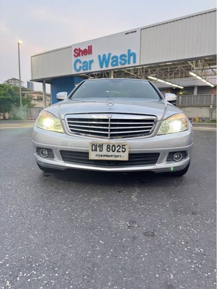 Mercedes-Benz C-Class 2008 C200 Kompressor Sedan เบนซิน ไม่ติดแก๊ส เกียร์อัตโนมัติ บรอนซ์เงิน รูปที่ 2