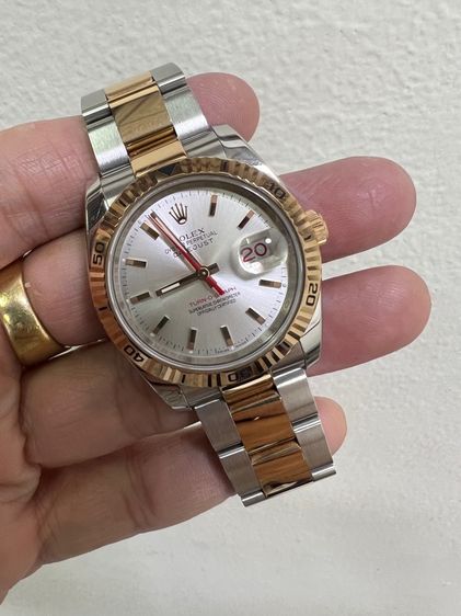 ROLEX TURN O GRAPH PINK GOLD  รูปที่ 4