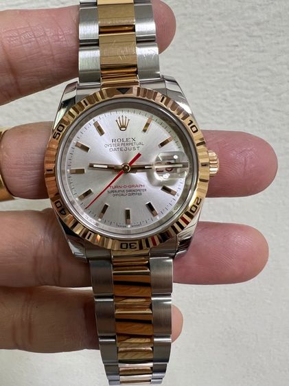 โรสโกลด์ ROLEX TURN O GRAPH PINK GOLD 