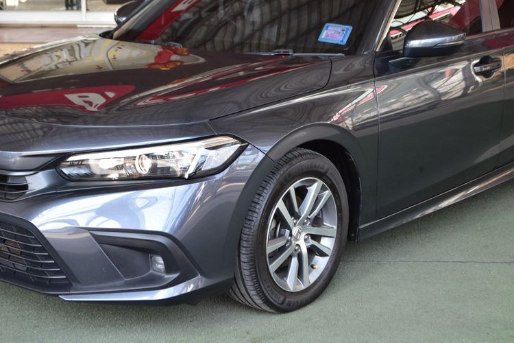 Honda Civic 2021 1.5 EL Sedan เบนซิน ไม่ติดแก๊ส เกียร์อัตโนมัติ เทา รูปที่ 2