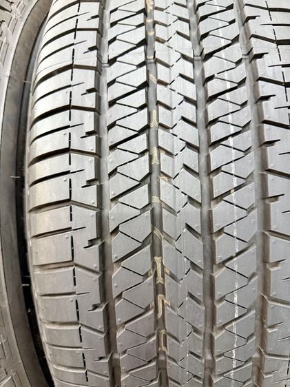 ยางถอดป้ายแดงขอบ 20” ยี่ห้อ BRIDGESTONE รุ่น DUELER HT 684ll ขนาด 265-50R20 ปี 25 สีเส้นตุ่มหน้ายางยังอยู่ครบ รูปที่ 8
