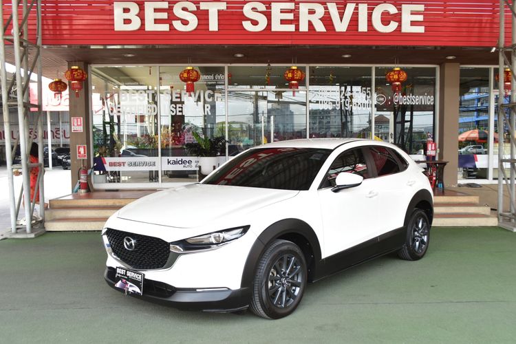 รถ Mazda CX-30 2.0 S สี ขาว