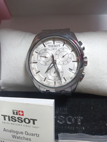 นาฬิกา TISSOT โคโนกราฟ สภาพสวยมาก 43มิลอุปกรณ์ครบ รูปที่ 2