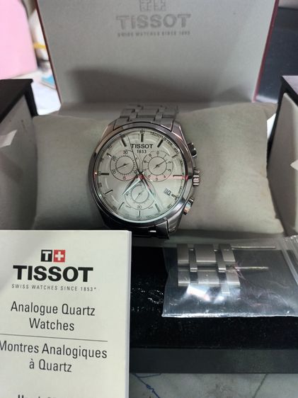นาฬิกา TISSOT โคโนกราฟ สภาพสวยมาก 43มิลอุปกรณ์ครบ
