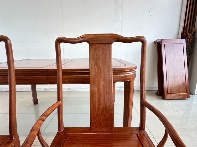 ชุดโต๊ะทานอาหาร 8 ที่นั่ง ท็อปขยายได้ รูปที่ 13