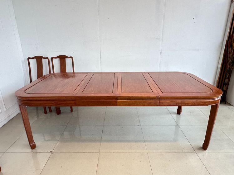 ชุดโต๊ะทานอาหาร 8 ที่นั่ง ท็อปขยายได้ รูปที่ 7