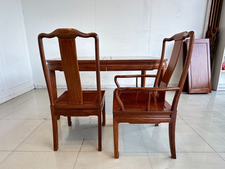 ชุดโต๊ะทานอาหาร 8 ที่นั่ง ท็อปขยายได้ รูปที่ 10