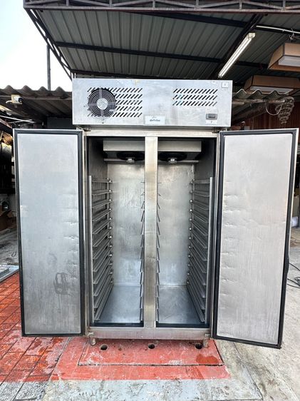 ตู้แช่สแตนเลส เกรด 304 (ตู้ฟรีส) 2 บานเปิด ถาดอลูมิเนียม 17 ใบ รูปที่ 7