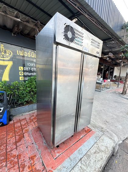 ตู้แช่สแตนเลส เกรด 304 (ตู้ฟรีส) 2 บานเปิด ถาดอลูมิเนียม 17 ใบ รูปที่ 2