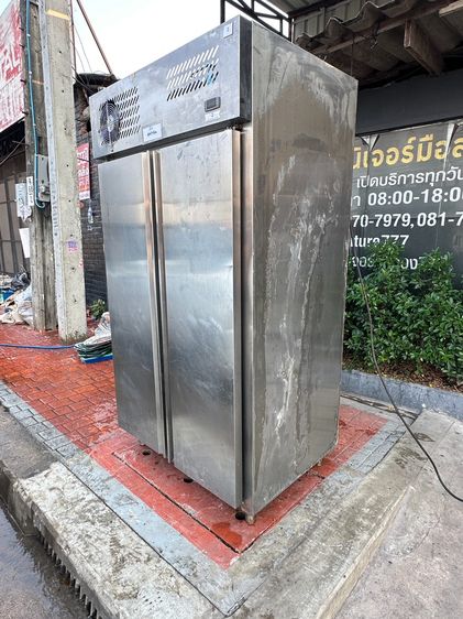 ตู้แช่สแตนเลส เกรด 304 (ตู้ฟรีส) 2 บานเปิด ถาดอลูมิเนียม 17 ใบ รูปที่ 3