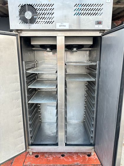 ตู้แช่สแตนเลส เกรด 304 (ตู้ฟรีส) 2 บานเปิด ถาดอลูมิเนียม 17 ใบ รูปที่ 14