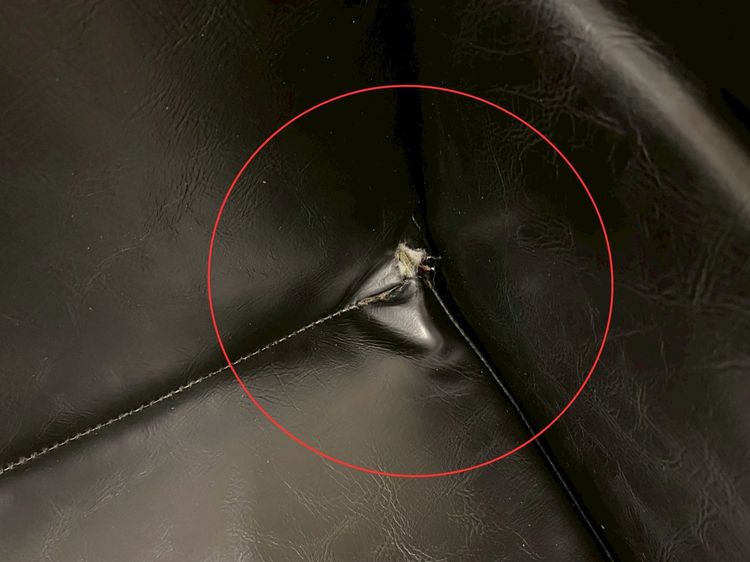 โซฟาเบด 3 ที่นั่ง เบาะหนัง สีดำ รูปที่ 18