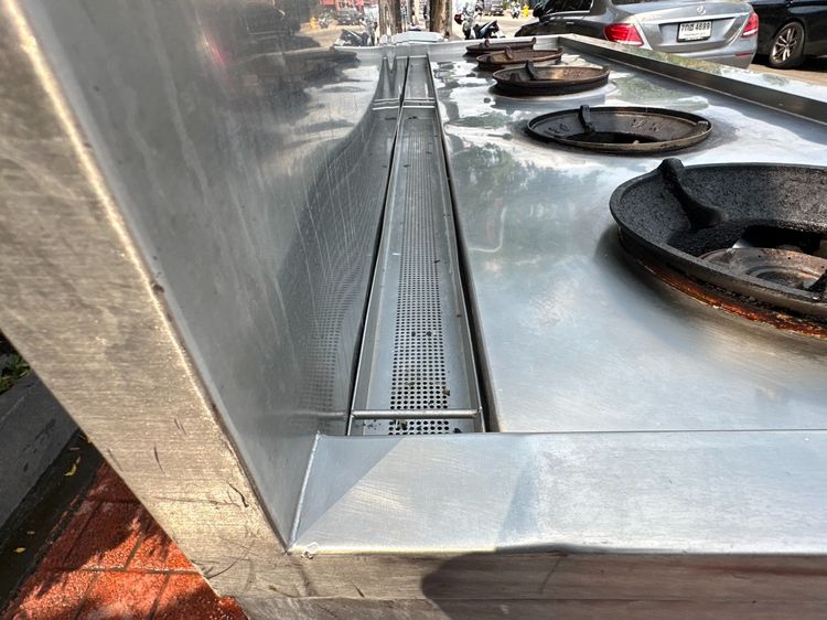 เตาแก๊ส ครัวไทย หัวเตา KB5  พร้อมก็อกน้ำ 4 หัว สแตนเลส เกรด 304 รูปที่ 10