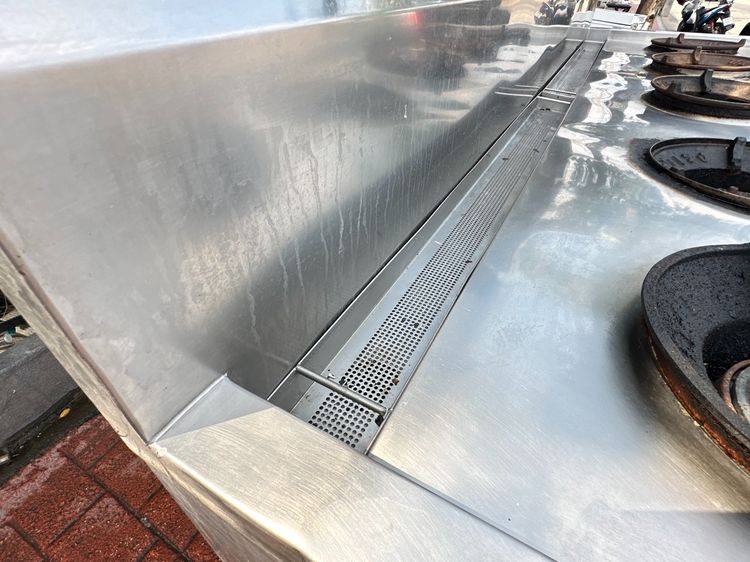 เตาแก๊ส ครัวไทย หัวเตา KB5  พร้อมก็อกน้ำ 4 หัว สแตนเลส เกรด 304 รูปที่ 9