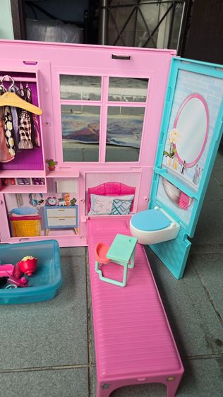 บ้านตุ๊กตา barbie มือสอง(B3) รูปที่ 2