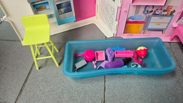 บ้านตุ๊กตา barbie มือสอง(B3) รูปที่ 4