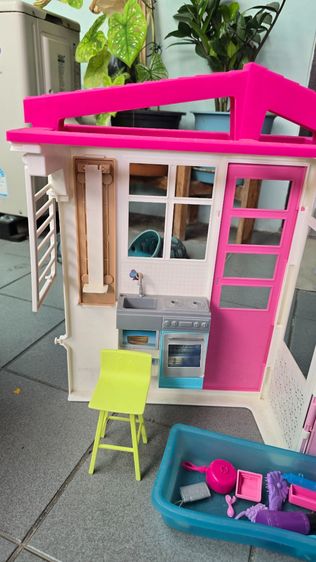 บ้านตุ๊กตา barbie มือสอง(B3) รูปที่ 5
