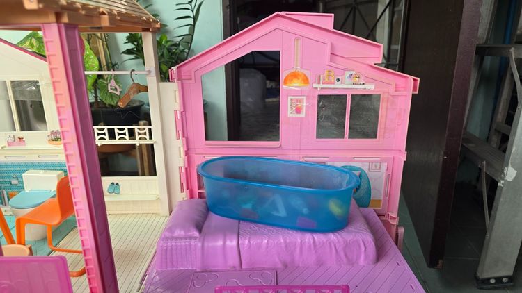 บ้านตุ๊กตา barbie มือสอง(B2)  รูปที่ 6