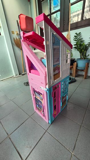 บ้านตุ๊กตา barbie มือสอง(B1)  รูปที่ 2