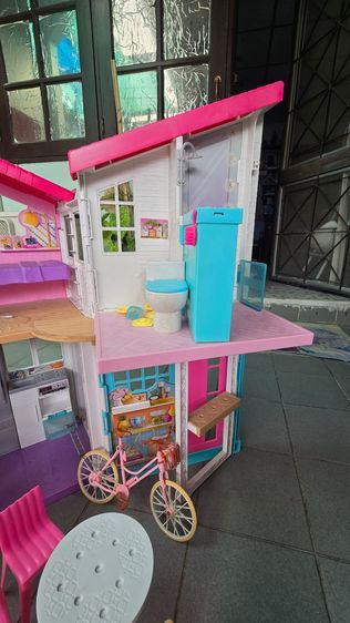 บ้านตุ๊กตา barbie มือสอง(B1)  รูปที่ 9