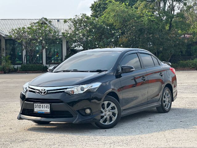 Toyota Vios 2015 1.5 G Sedan เบนซิน ไม่ติดแก๊ส เกียร์อัตโนมัติ ดำ รูปที่ 4