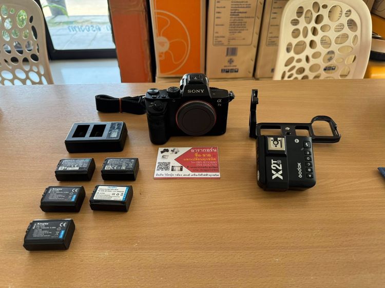 กล้องมิลเลอร์เลส ไม่กันน้ำ BODY Sony A7II สภาพดี ชัตเตอร์ 88xxx