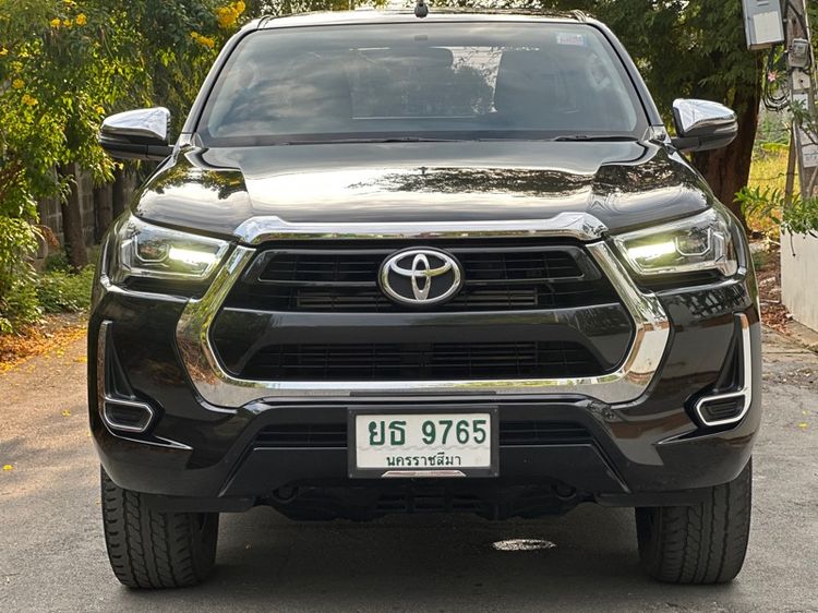 Toyota Hilux Revo 2021 Smart Cab 2.4 Entry Prerunner Pickup ดีเซล ไม่ติดแก๊ส เกียร์อัตโนมัติ ดำ