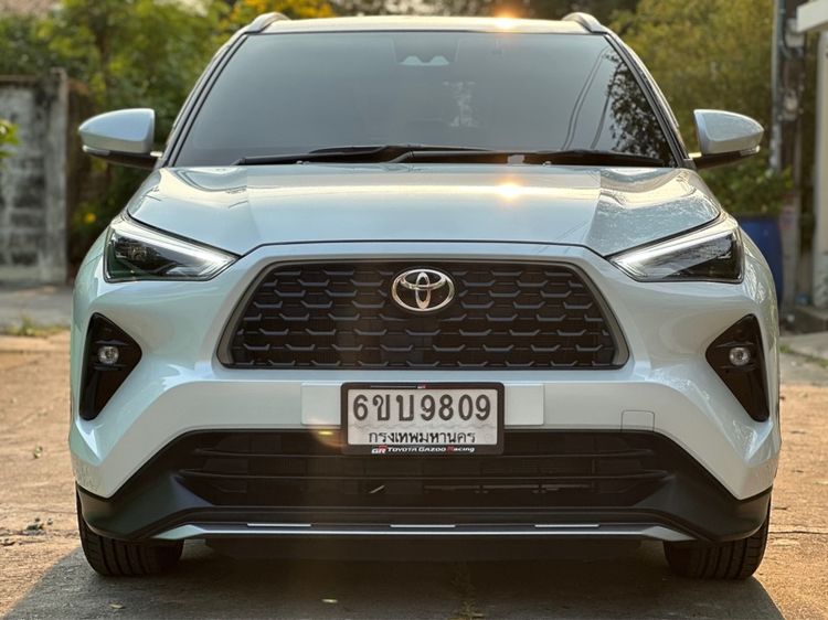 Toyota Yaris Cross 2025 1.5 HEV Premium Utility-car ไฮบริด ไม่ติดแก๊ส เกียร์อัตโนมัติ ขาว