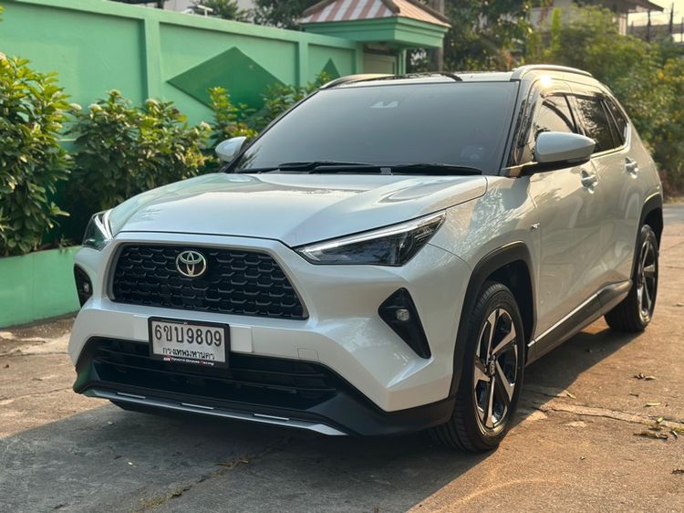 Toyota Yaris Cross 2025 1.5 HEV Premium Utility-car ไฮบริด ไม่ติดแก๊ส เกียร์อัตโนมัติ ขาว รูปที่ 3