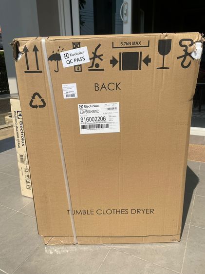 ELECTROLUX UltimateCare 300 เครื่องอบผ้าฝาหน้า 8 kg รุ่น EDV804H3WC + ฐานรอง รูปที่ 5