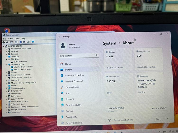 Notebook Dell Letitude 3470 รูปที่ 7
