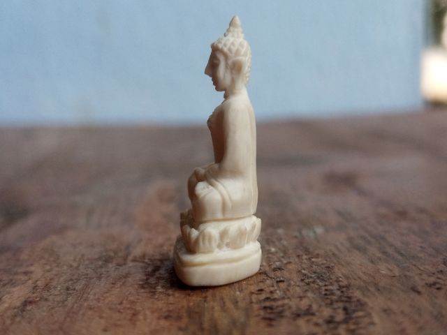 พระพุทธปางมารวิชัยแกะ รูปที่ 7