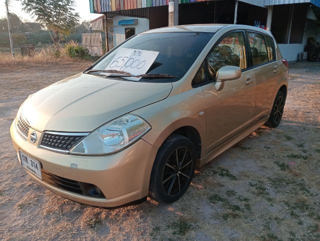 Nissan Tiida 2008 1.6 G Sedan เบนซิน ไม่ติดแก๊ส เกียร์อัตโนมัติ น้ำตาล รูปที่ 2