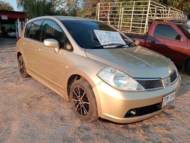 Nissan Tiida 2008 1.6 G Sedan เบนซิน ไม่ติดแก๊ส เกียร์อัตโนมัติ น้ำตาล รูปที่ 3