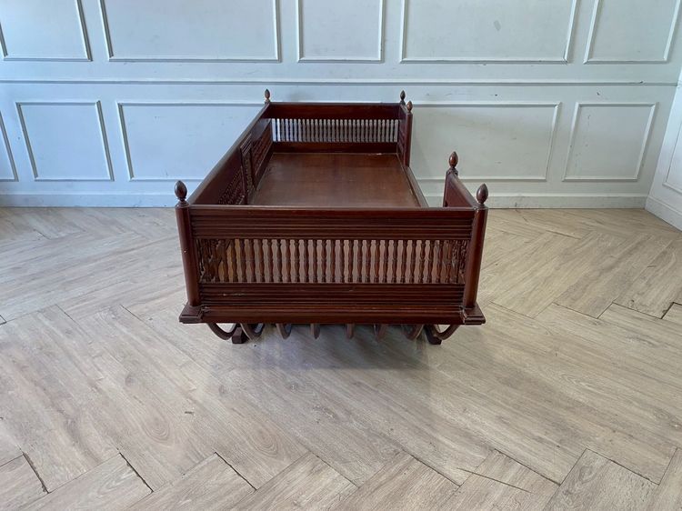 เก้าอี้อานช้างไม้ แกะสลัก กว้าง 202 cm รูปที่ 7